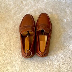 Men’s, 10.5 brown leather drivers